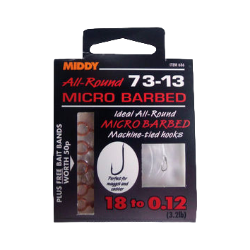 MIDDY Silver Fish 20 to 0.10 (уп 9шт)  Крючок с поводком . Фото №2
