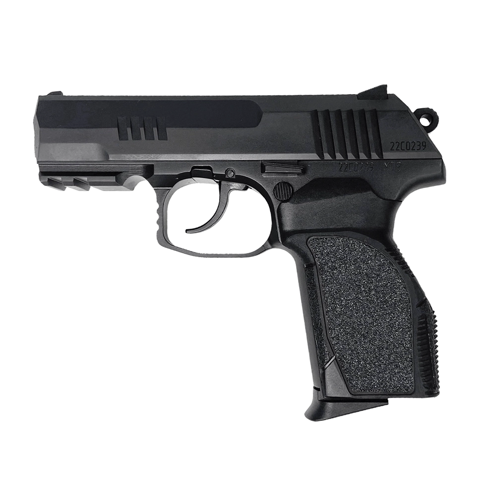 Пистолет ООП МП9 (стрела, черный), калибр 9мм. РА. Фото №3