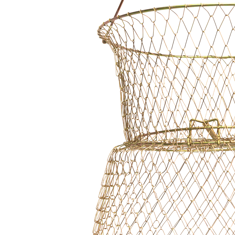 Садок металлический оцинкованный 35л (Россия). Фото №3 Садок металлический оцинкованный 35л (Россия). Фото №3