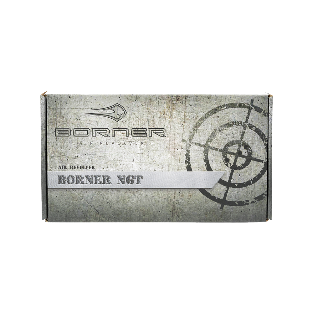 Пистолет пневматический BORNER NGT-P Black, калибр 4,5 мм/pellets. Фото №4