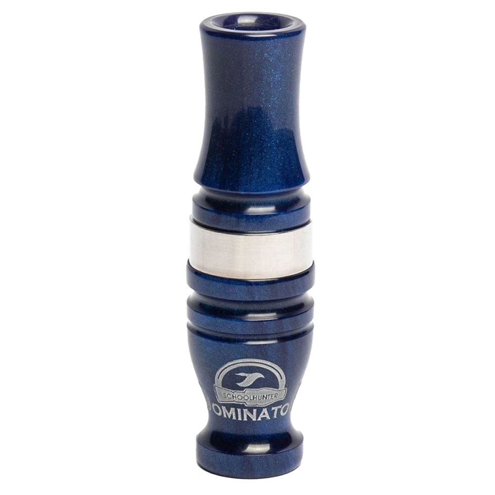 Манок Schoolhunter Dominanor, белолобый гусь, акрил, тональная доска - латунь. Фото №1