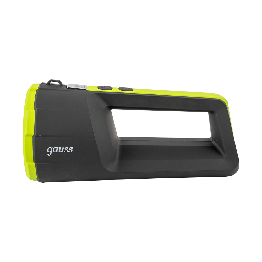 Фонарь прожекторный Gauss модель GFL701 5W 280lm Power Bank Li-ion 5000mAh диммируемый LED 1/10/30. Фото №1