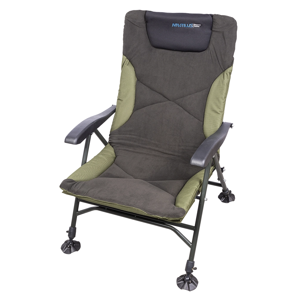 Кресло карповое Nautilus Total Carp Chair 48x39x66 см., макс. нагрузка до 120 кг.. Фото №1 Кресло карповое Nautilus Total Carp Chair 48x39x66 см., макс. нагрузка до 120 кг.. Фото №1