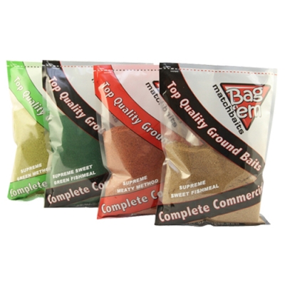 Прикормка "BAGEM MATCHBAITS" Big River Groundbait 900g. Фото №1