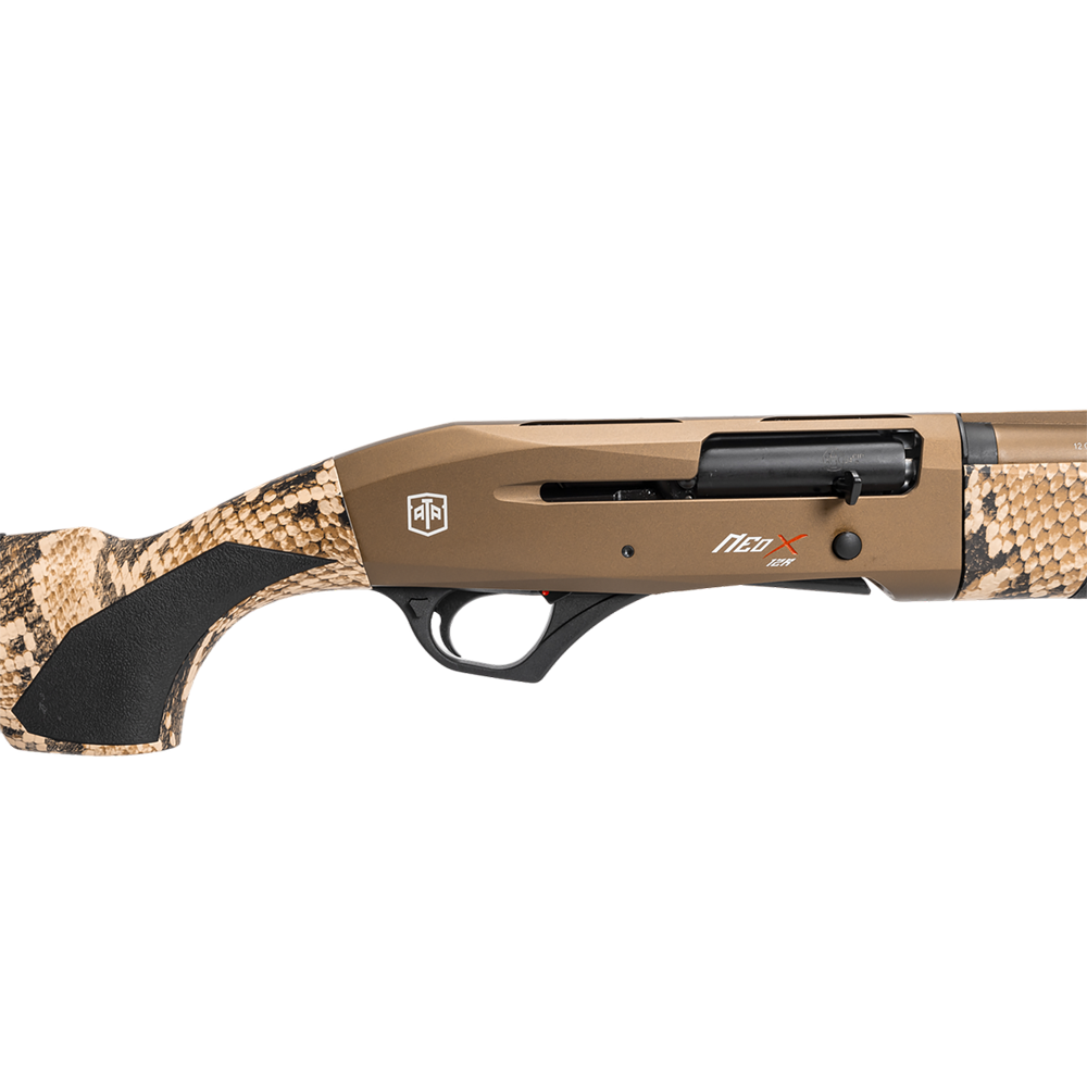 Ружье ATA Neo X Camo Snake Bronze, 12/76, 760 мм, 5+1 патронов. Фото №4 Ружье ATA Neo X Camo Snake Bronze, 12/76, 760 мм, 5+1 патронов. Фото №4