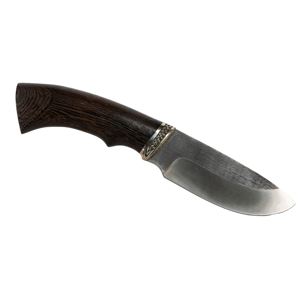 Нож МС Разделочный, клинок 95х18, со следами ковки, рукоять венги, литье. Фото №2 Нож МС Разделочный, клинок 95х18, со следами ковки, рукоять венги, литье. Фото №2