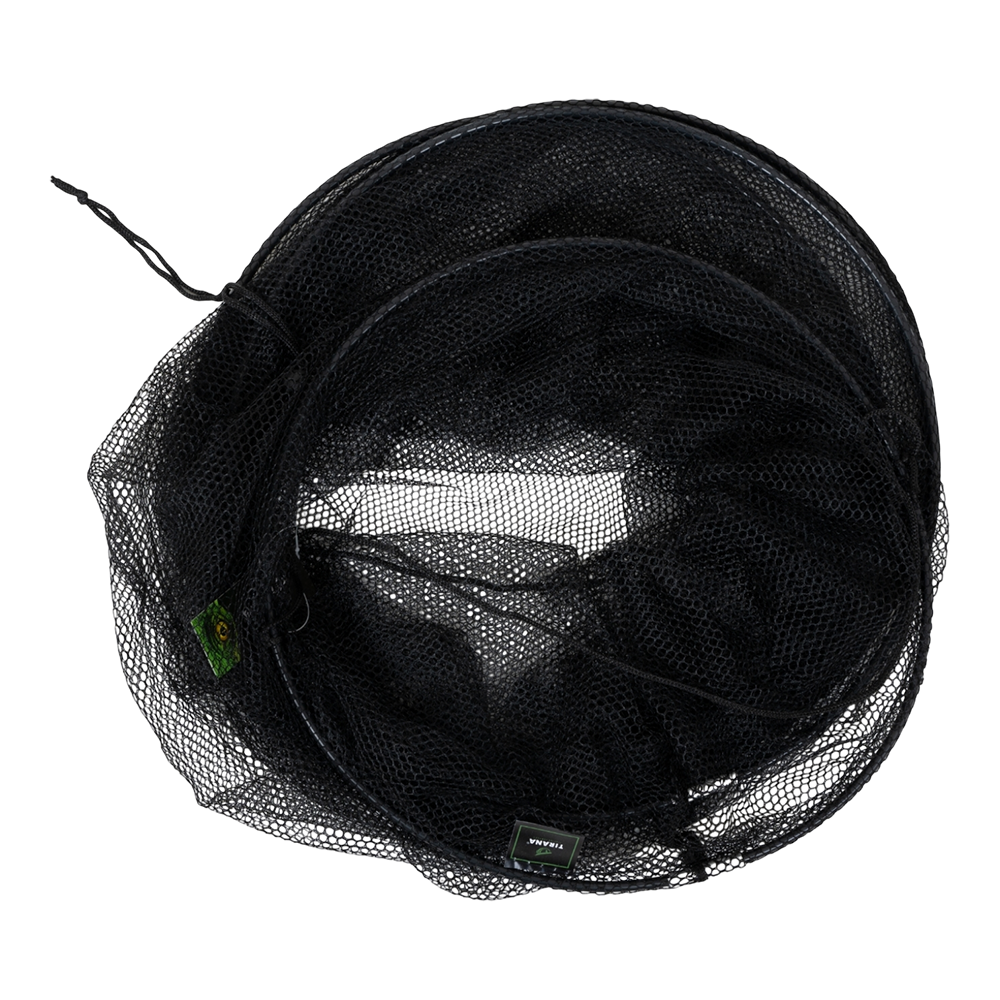 Садок рыболовный Tirana, дакрон сетка, круглые ПВХ кольца d40, 1,3м. Фото №1