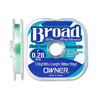 Леска Owner Broad 150м 0,24мм. Фото №1