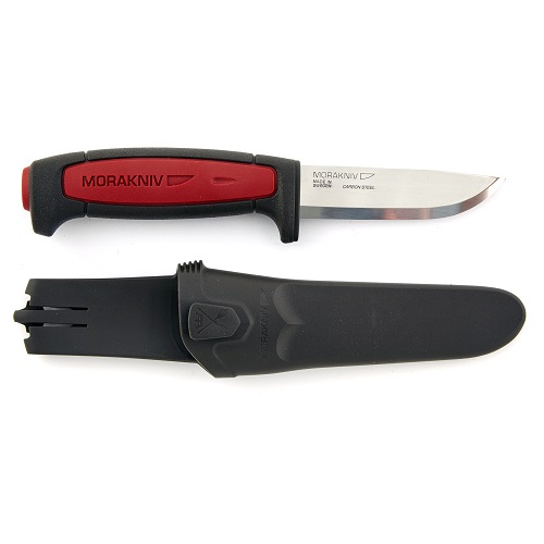 Нож универсальный в пластиковых ножнах MoraKNIV PRO C сталь углеродистая. Фото №2