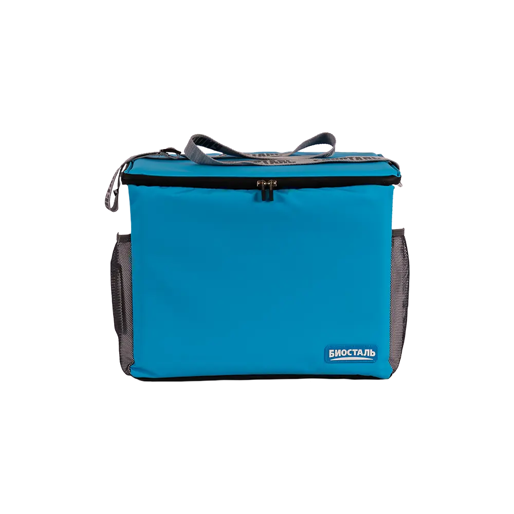 Сумка-холодильник БИОСТАЛЬ ДИСКАВЕРИ цвет "МОРСКОЙ СИНИЙ", 20л. Фото №2