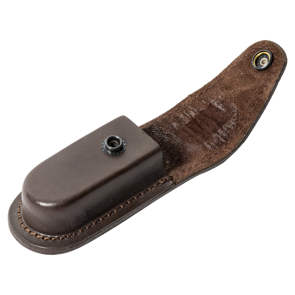 Чехол для ножа "Ворсма" (М) (кожа, коричневый) (Хольстер). Фото №3 Чехол для ножа "Ворсма" (М) (кожа, коричневый) (Хольстер). Фото №3