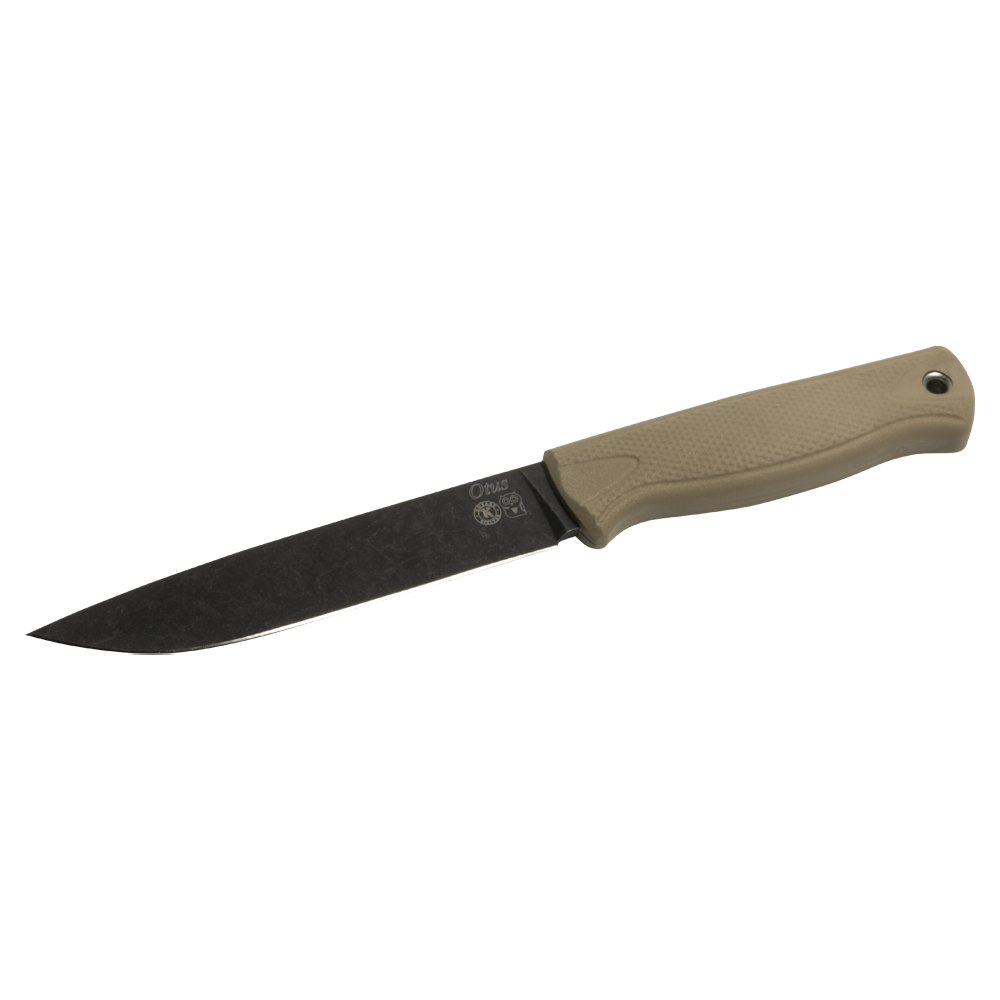 Нож Кизляр "Otus" (рукоять эластрон), цвет: пустынный. Фото №2 Нож Кизляр "Otus" (рукоять эластрон), цвет: пустынный. Фото №2