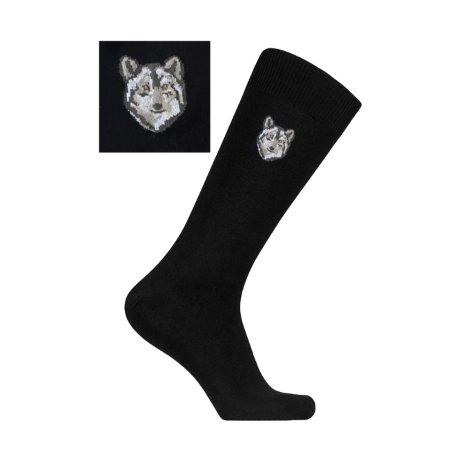 Термоноски AVI - outdoor (39-42) 495 Волк черные. Фото №1