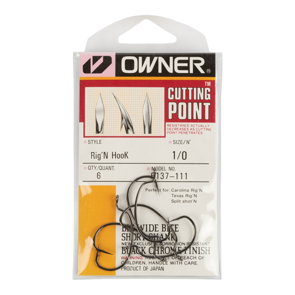 Крючок Owner № 5137-111 (B-51) №1/0 (6шт.). Фото №1