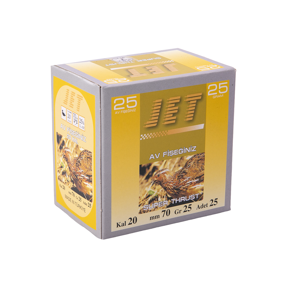 Патрон JET 20/70 № 7 25гр (пач.25шт/короб.250шт). Фото №1