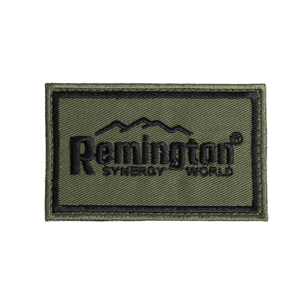 Шеврон REMINGTON HUNTING CLUB ORIGINAL (Green/black, 8,5*5 cm,H). Фото №1 Шеврон REMINGTON HUNTING CLUB ORIGINAL (Green/black, 8,5*5 cm,H). Фото №1