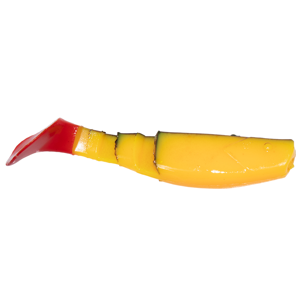 Виброхвост MADFISH Active Predator 70мм, 3,9гр, съедобная (5 шт. уп.) цвет (016). Фото №1