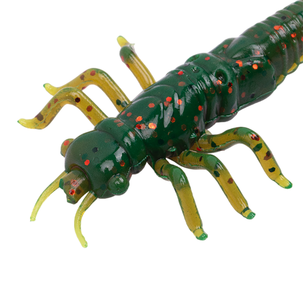 Твистер Lucky John Pro Series Nayada 2,5" 64мм, (7шт. упак.) цвет PA16. Фото №2