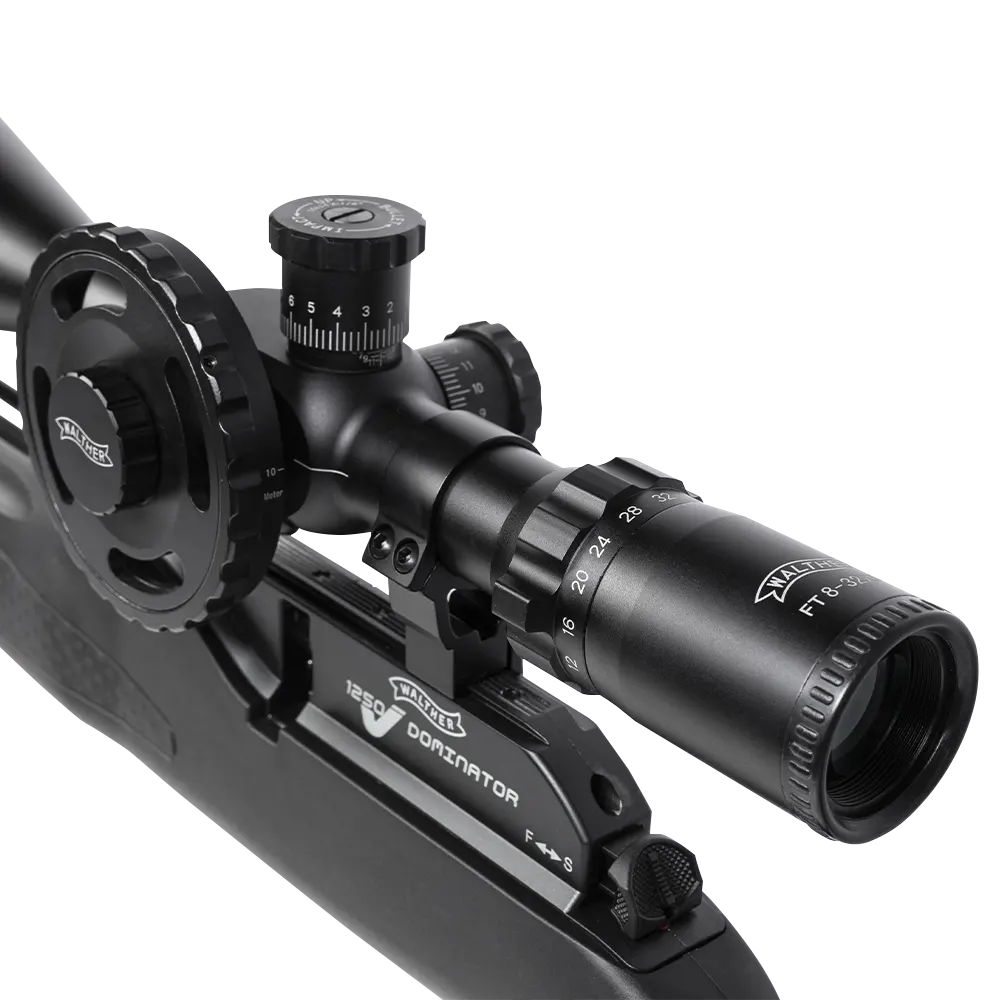 Винтовка пневматическая Umarex Walther 1250 Dominator FT(PCP, прицельная планка, сошка,прицел W FT-32x56) калибр 4,5мм. Фото №5