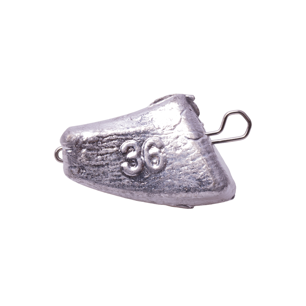 Груз "Клык" разборный серия "Стандарт" ухо -0,8мм. нержавеющая проволока 36Гр. Фото №1