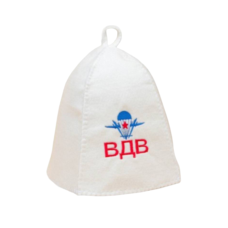 Шапка банная с нашивкой "ВДВ". Фото №1