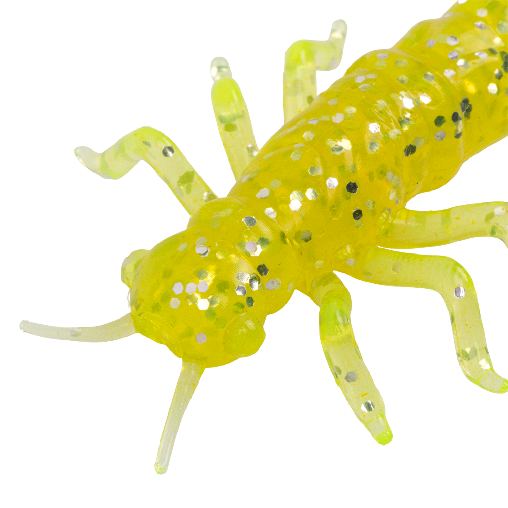 Твистер Lucky John Pro Series Nayada 2,5" 64мм, (7шт. упак.) цвет 071. Фото №2