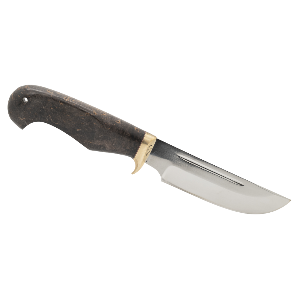 Нож "Секач малый", клинок Х12МФ, рукоять стабил. кар. береза. Фото №3