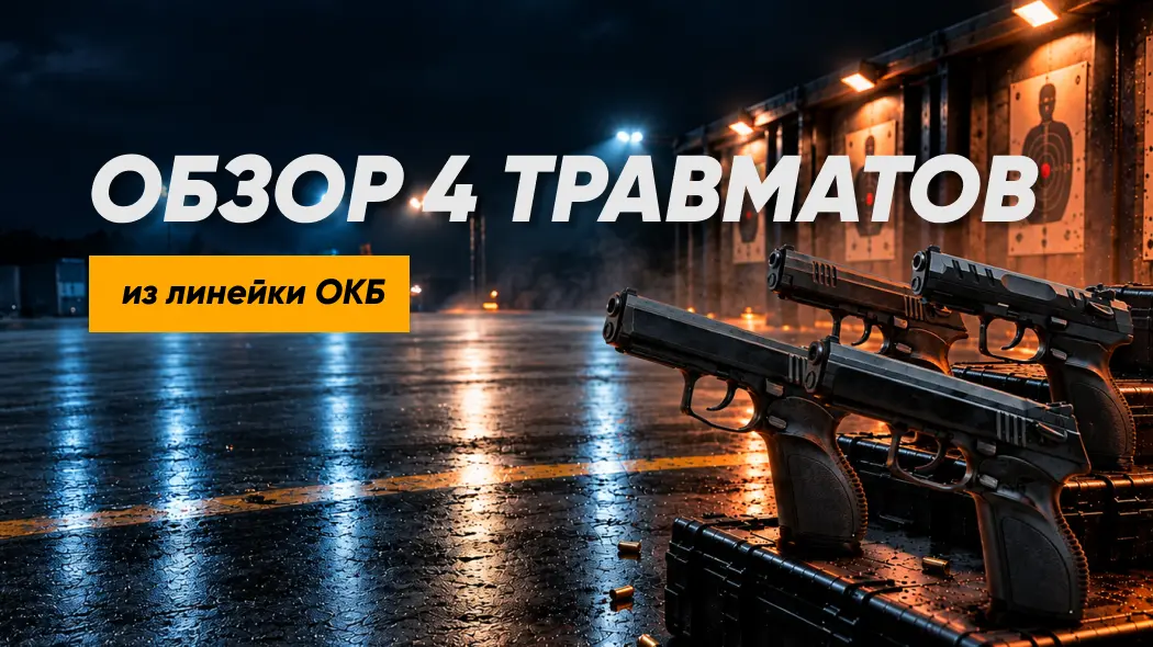 Обзор 4 травматов из линейки ПС от ООО ОКБ