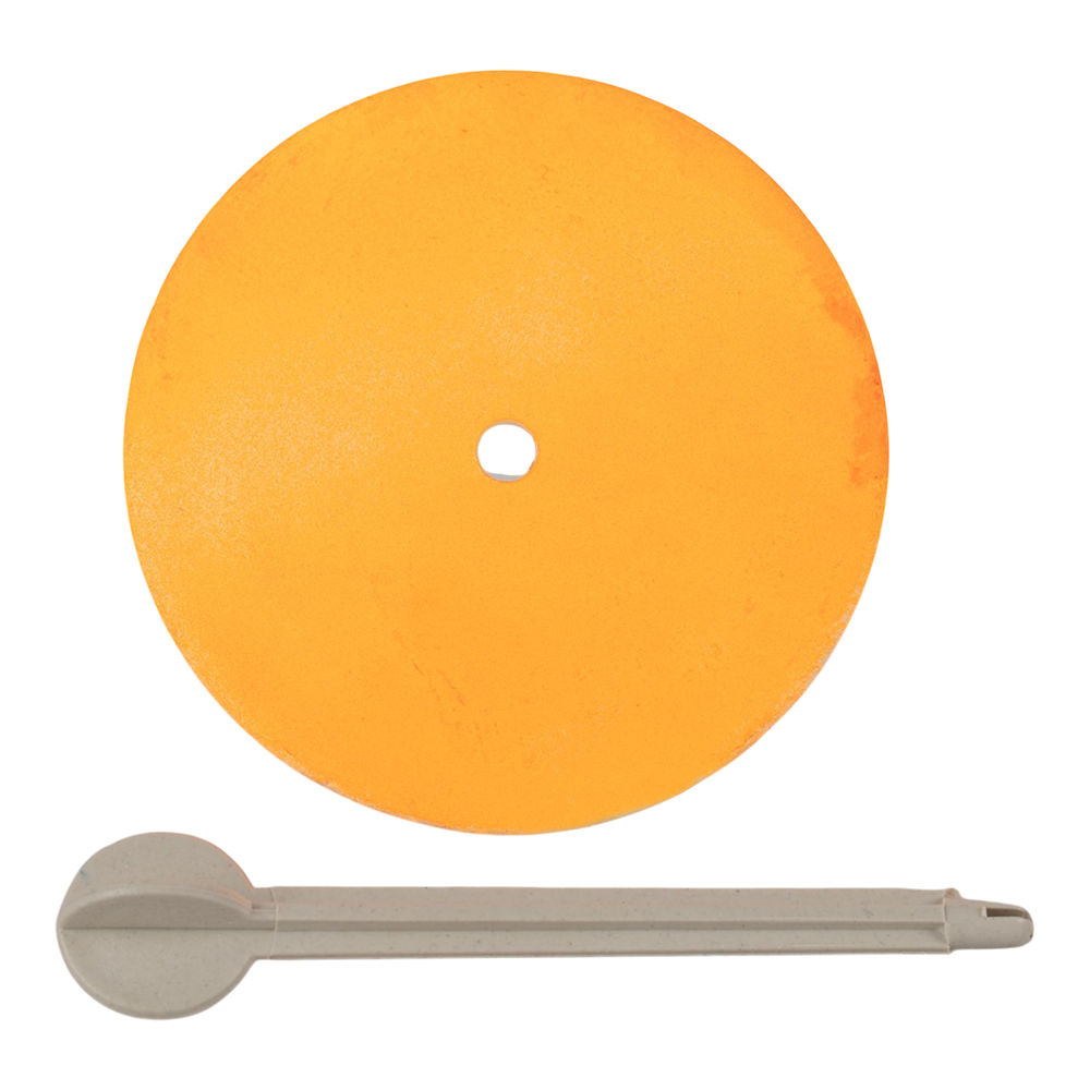 Кружок рыболовный "Экстра"  D-125мм пенопласт, пластик.штырь (Рост). Фото №1