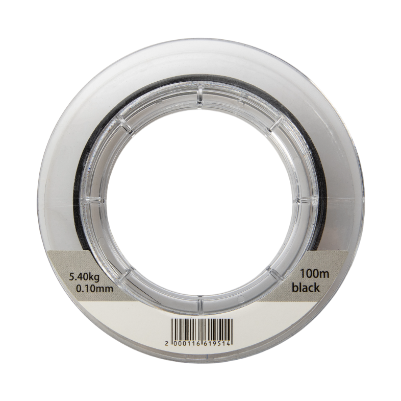 Плетенный шнур Ayashi PRO BRAID-X4 (black) d-0,10mm (100м). Фото №2 Плетенный шнур Ayashi PRO BRAID-X4 (black) d-0,10mm (100м). Фото №2