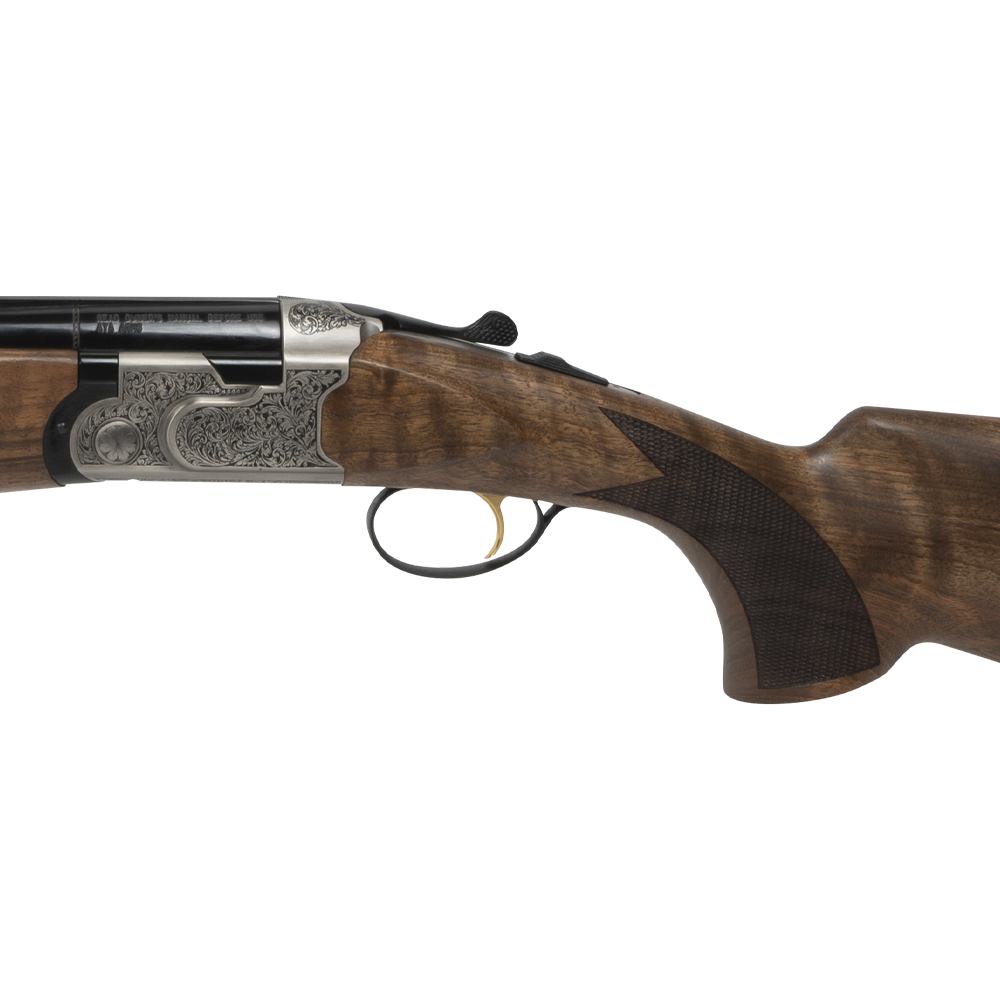 Ружье ATA SP Silverline I (сталь), 12/76, 760 мм, цветочно-букетная гравировка, кейс. Фото №8 Ружье ATA SP Silverline I (сталь), 12/76, 760 мм, цветочно-букетная гравировка, кейс. Фото №8