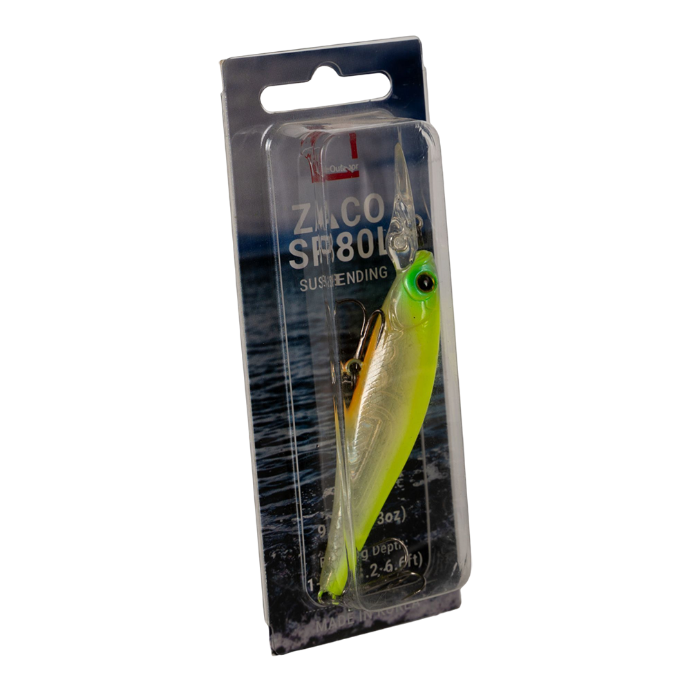 Воблер TheOutdoor Zaco SP80L 80мм, 9,5гр, цвет (GP-352). Фото №2