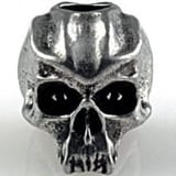 Декоративная бусина для ножа SMU Cyber Skull Bead Pewter. Фото №2
