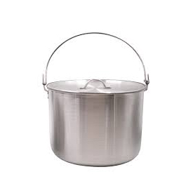 Котел алюминиевый Tramp с крышкой 13 л. Фото №1