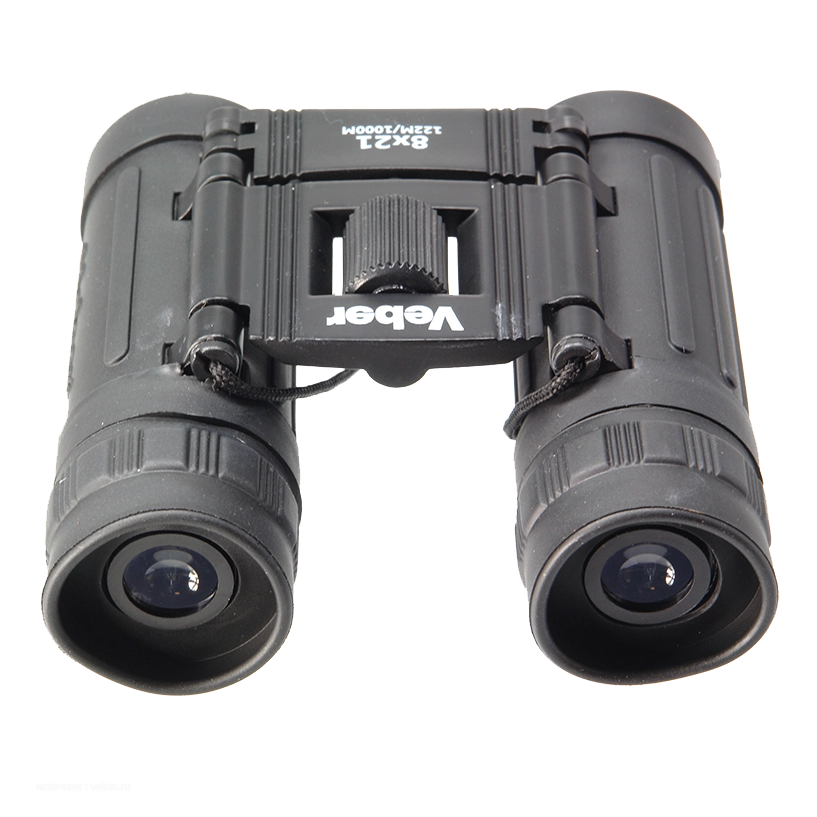 Бинокль GAUT Mizar 8x21, Roof-призмы BK7 черный. Фото №3