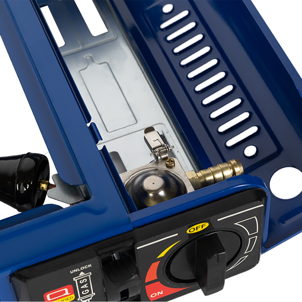 Плита Remington портативная газовая с переходником (керамическая горелка). Фото №5