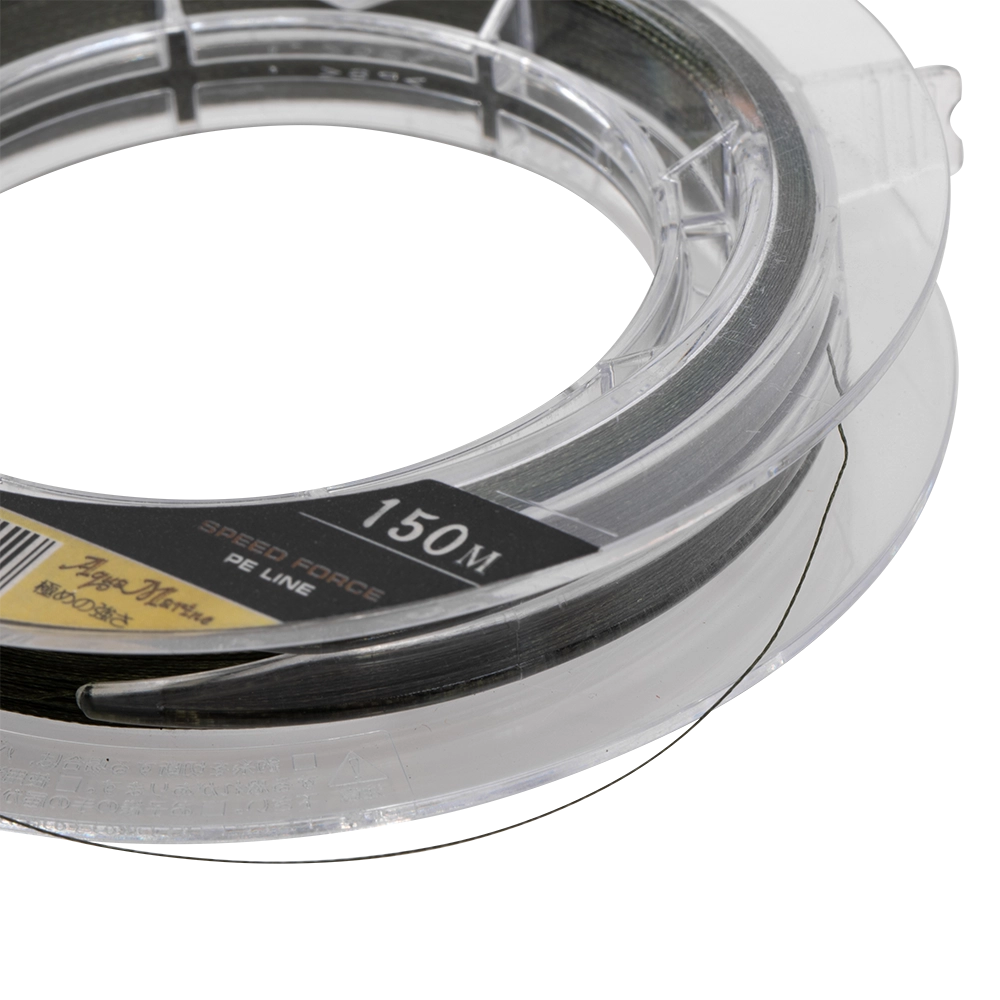 Шнур плетеный X SPEED FORCE WX4  (16 lb;   0.171 мм;   7.25 кг.) 150 м.   (зеленая). Фото №3