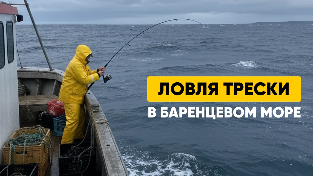 Ловля трески в Баренцевом море: где и как ловить, особенности, снасти