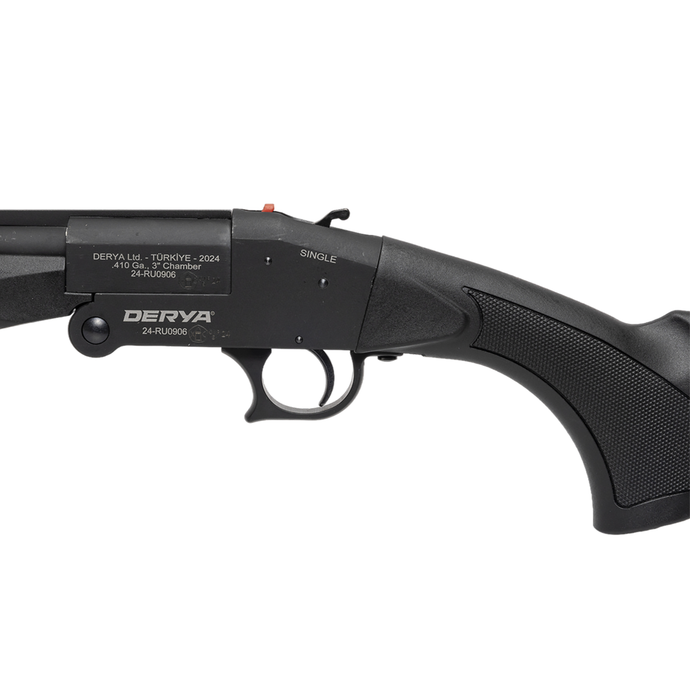Ружье DERYA Single SS-TRI COMBO 12/76, 20/76, 410/76, L-560 (одноствольное, вентилируемая планка, пластик черный, набор чоков). Фото №12