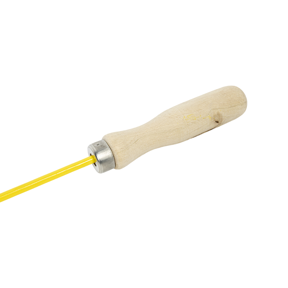 ЧЕРПАК для льда (порошково-окрашенный) с деревянной ручкой ЖЁЛТЫЙ. Фото №3 ЧЕРПАК для льда (порошково-окрашенный) с деревянной ручкой ЖЁЛТЫЙ. Фото №3