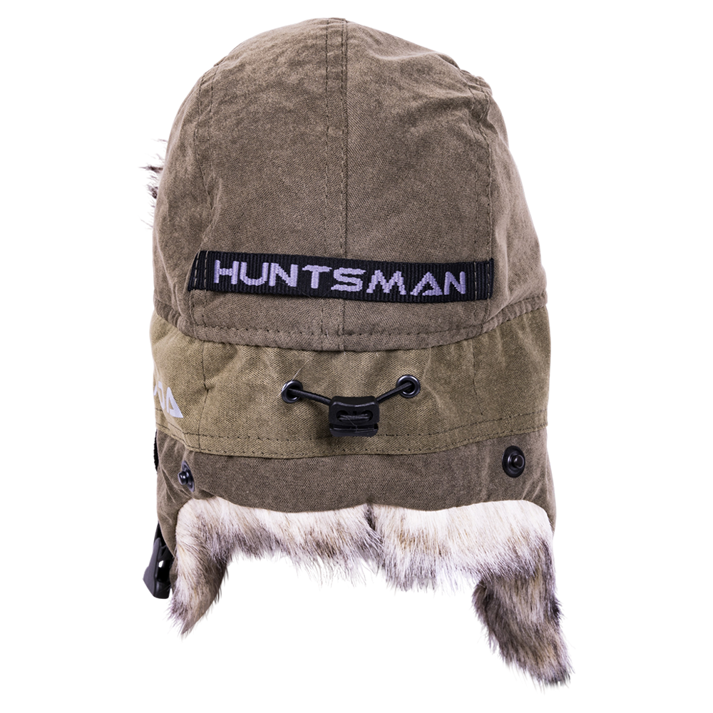 Шапка ушанка Huntsman Канада (цв. хаки, тк. Finlandia) р. 56-58. Фото №3
