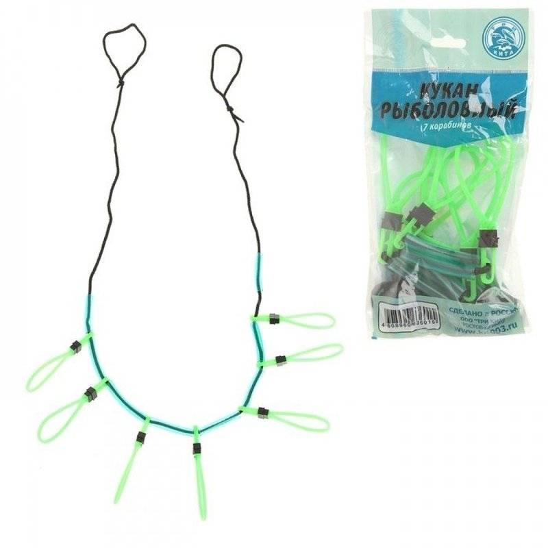 КУКАН пластмассовый 7-ми карабиновый. Фото №1