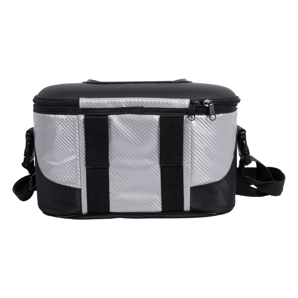 Кан рыболовный HIGASHI Live bait box 7.5L (#Silver). Фото №4