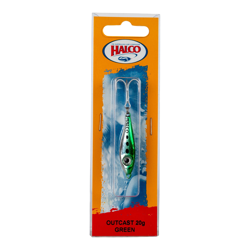 Блесна колеблющаяся Halco OUTCAST, 20г, GREEN. Фото №1 Блесна колеблющаяся Halco OUTCAST, 20г, GREEN. Фото №1