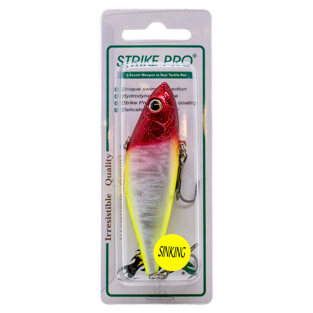 Воблер-раттлин Strike Pro Euro Vibe Floater 80, 80 мм, 15 гр, цвет (X10-SBO) SP-027#X10-SBO. Фото №3 Воблер-раттлин Strike Pro Euro Vibe Floater 80, 80 мм, 15 гр, цвет (X10-SBO) SP-027#X10-SBO. Фото №3