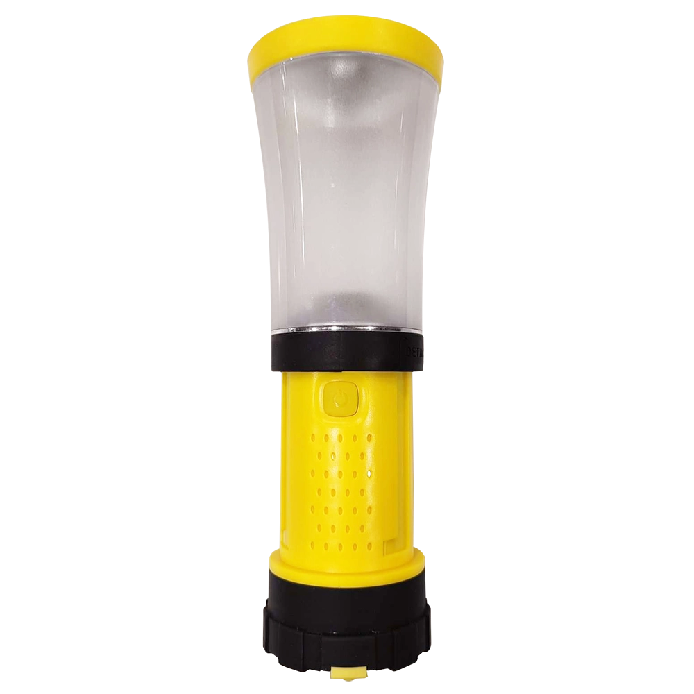 Фонарь Яркий луч кемпинг X5 "Спутник" желтый, CREE XP-G R5 100 лм, диммируемый свет, 4xAA. Фото №3