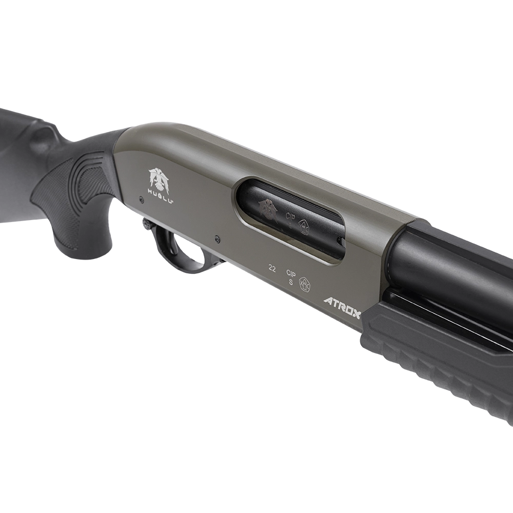  Ружье HUGLU ATROX A STANDARD I KHAKI 12x76 PUMP SYNTHETIC, 7+1, L510. Фото №4