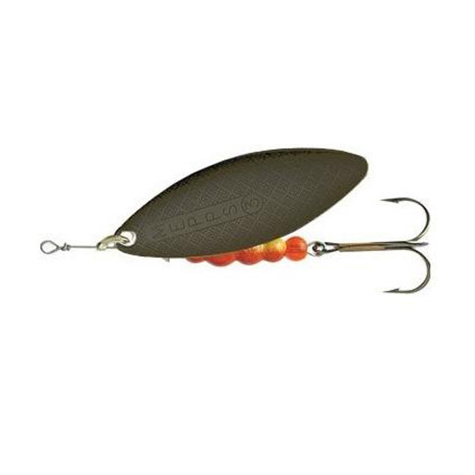 Блесна вращающаяся Mepps Aglia Long №3, 11,5гр, цвет (Black) черный. Фото №2