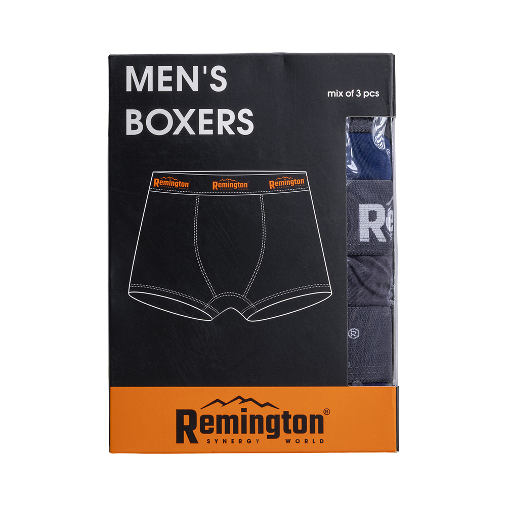 Мужские трусы boxers Remington, set 3 шт, микс серый 406 р. 2XL. Фото №2 Мужские трусы boxers Remington, set 3 шт, микс серый 406 р. 2XL. Фото №2