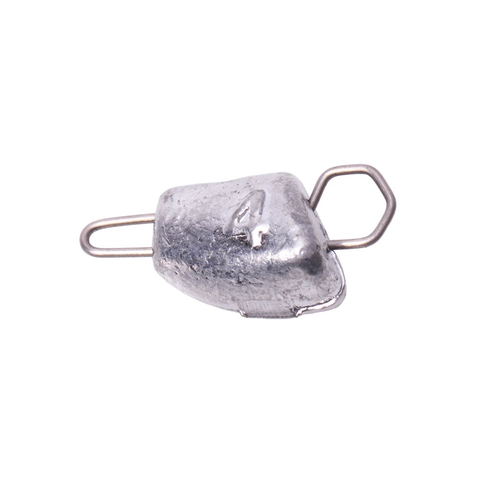 Груз "Клык" разборный серия "Лайт" ухо -0,6мм. нержавеющая проволока 4Гр. Фото №1